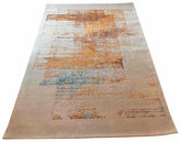 #YM-A-104 Modern multi color 60% bamboo silk & 40% wool